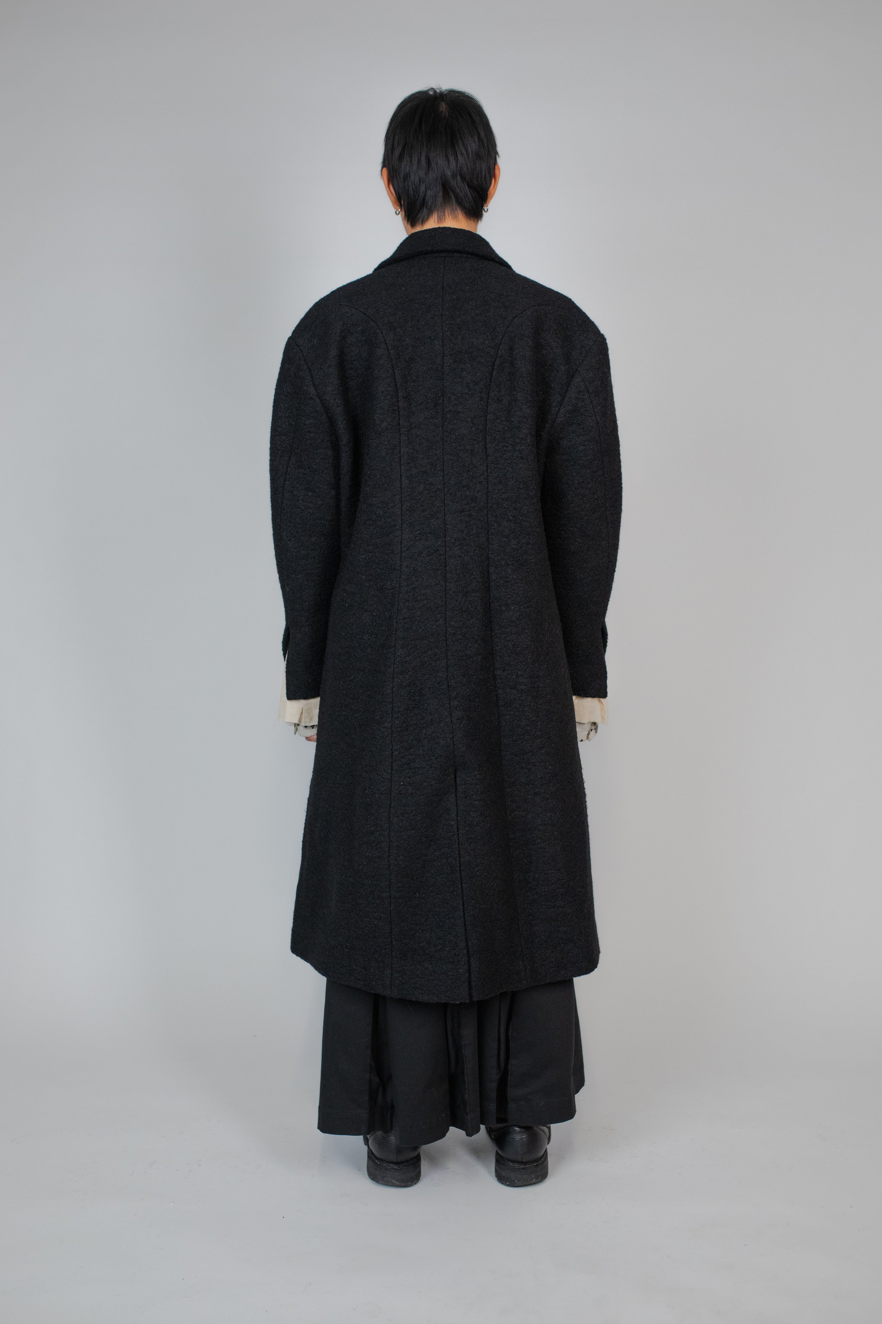 The Shanjun Wool Pleated Trench Coat