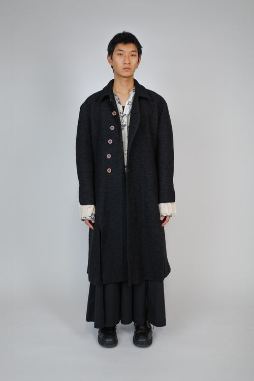 The Shanjun Wool Pleated Trench Coat