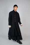 The Shanjun Wool Pleated Trench Coat